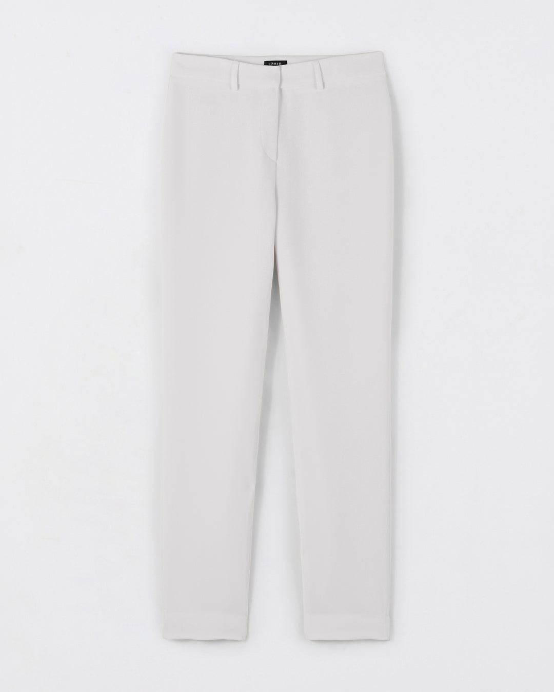 Trousers-white-cigarette-cut-waist-mid-rise-faux-pockets-cavalier-before-pockets-peeled-behind-passing-belt-zip-closure-hook-button-covered-tone-on-tone-Drap-laine-italian-luxurious-17H10-tailors-for-women-paris-